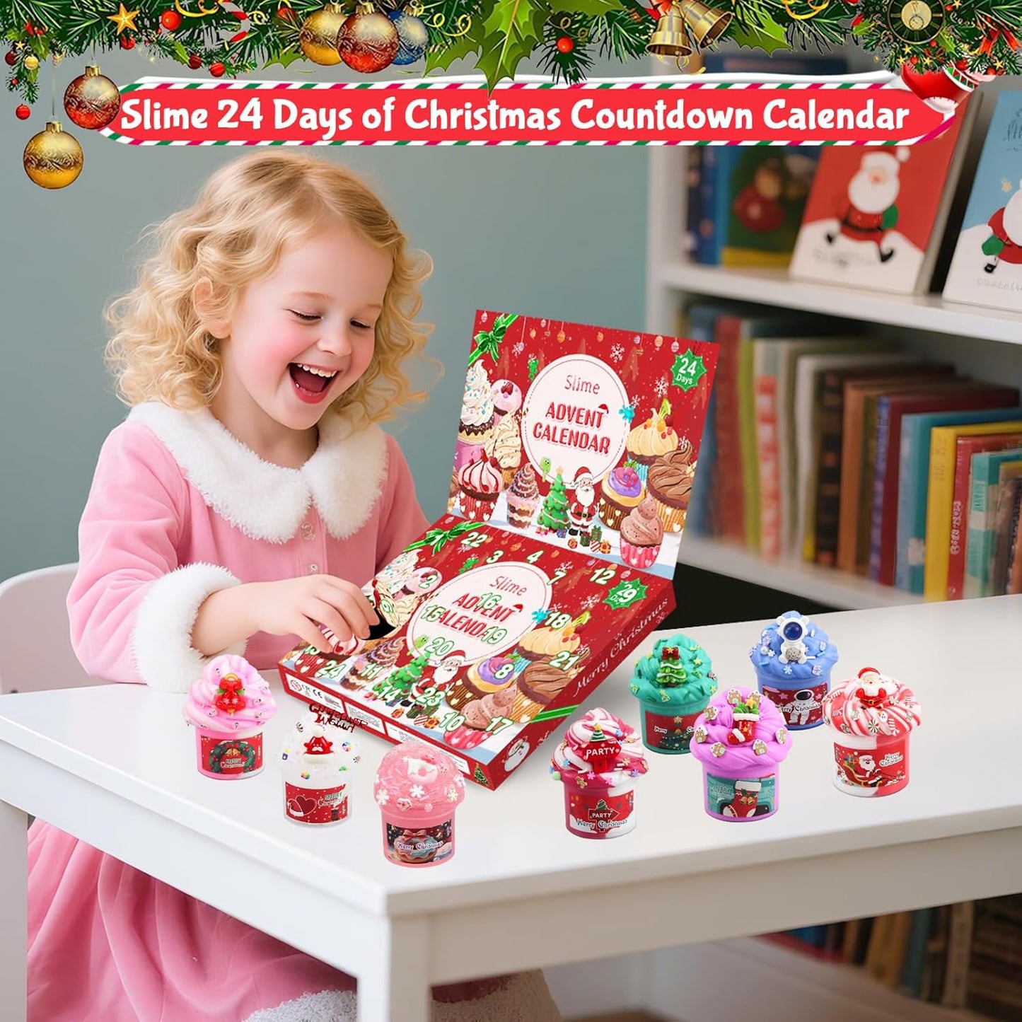 Kids Slime Advent Calender