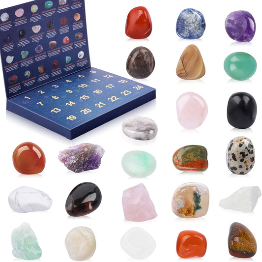 24 Crystals & Healing Stones Advent Calendar
