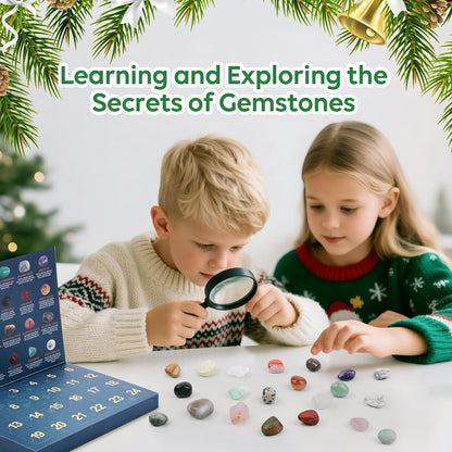 24 Crystals & Healing Stones Advent Calendar