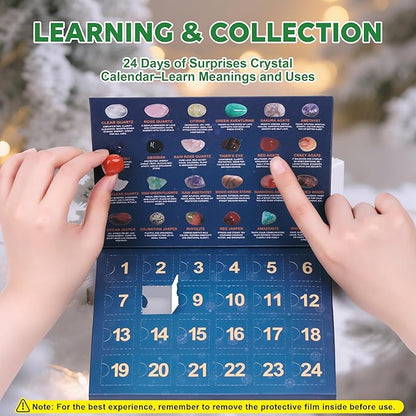 24 Crystals & Healing Stones Advent Calendar